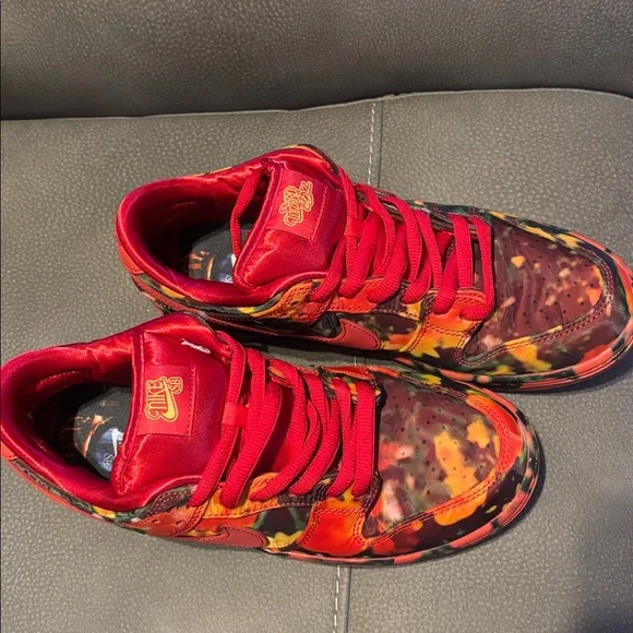 Nike SB dunk “Wizard of Oz” poppy field - Picture 2 of 9